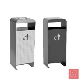 Paperera Metàl·lica Hèlix